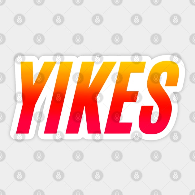 Yikes Sticker by mareescatharsis